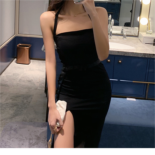 0326-01 Halter summer dress