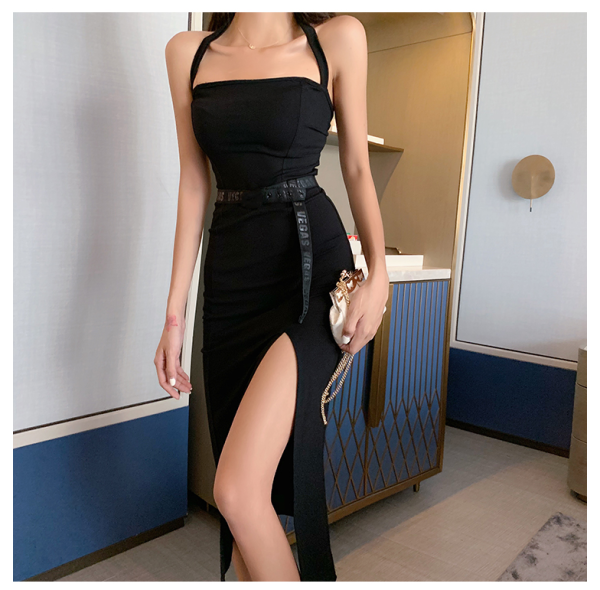 0326-02 Halter summer dress