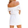 10bccffc-8611-478e-978b-2ba9f04f8042 Lace Off Shoulder Street Pat Dress