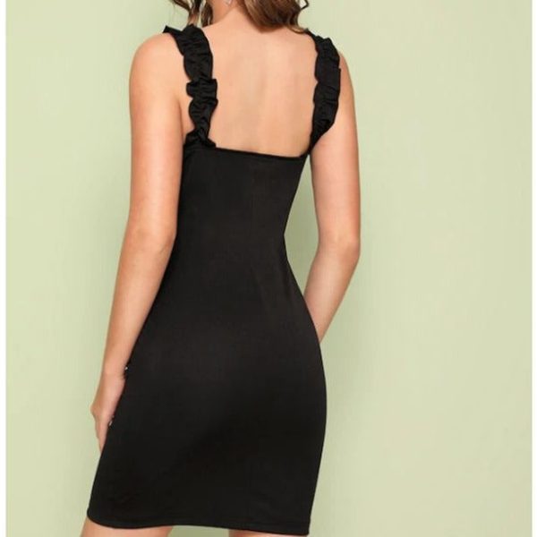 1230648206121 Slim suspender dress