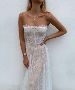 37057779163 Fashion suspender dress