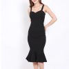 6489547038887 Sexy suspender dress